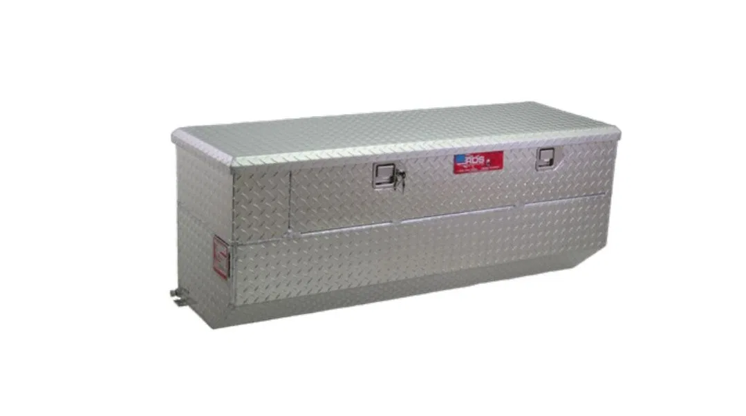 72773 – RDS MFG INC Auxiliary Fuel Tank, DOT Approved Diesel 41 Gallon Capacity Rectangle 55 Inch Length x 18 Inch Wi...